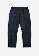 Lennox Straight Wool Trouser | Alaska Blue