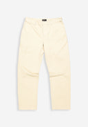Lennox Straight Twill Trouser | Beige Grey