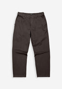 Lennox Straight Twill Trouser | Topaz Brown