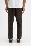 Lennox Straight Twill Trouser | Topaz Brown