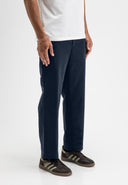 Lennox Straight Twill Trouser | Alaska Blue