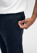 Lennox Straight Twill Trouser | Alaska Blue