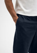 Lennox Straight Twill Trouser | Alaska Blue