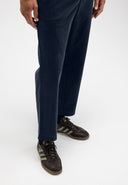Lennox Straight Twill Trouser | Alaska Blue