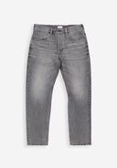 Stockton Straight Smoke Denim | Medium Aged