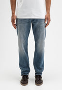 Stockton Straight Fog Denim | Medium Aged