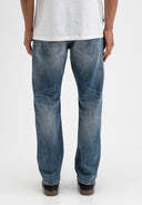Stockton Straight Fog Denim | Medium Aged