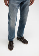 Stockton Straight Fog Denim | Medium Aged