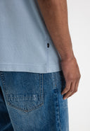 Mercer Loose Tee | Shark Blue
