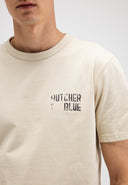 Army Brush Tee | Beige Grey