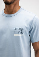 Army Brush Tee | Shark Blue