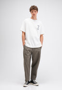 Mercer Hook Loose Tee | Titan White