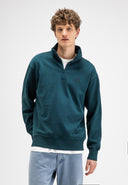 Army Sweat Half Zip | Dk. Spruce Green