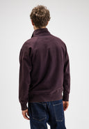 Army Sweat Half Zip | Pascha Purple