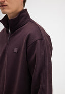 Army Sweat Half Zip | Pascha Purple