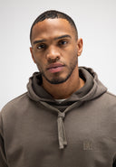 Army Sweat Hooded | Chestnut Brown