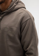Army Sweat Hooded | Chestnut Brown