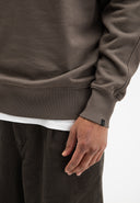 Army Sweat Hooded | Chestnut Brown