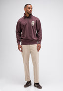 Logo Half Zip | Pascha Purple