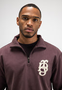 Logo Half Zip | Pascha Purple