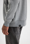 QCC HDD Zip Sw | Grey Melange