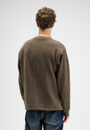 Flux Heavy Waffle Sweat | Birch Green