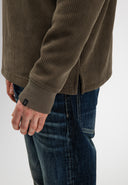 Flux Heavy Waffle Sweat | Birch Green