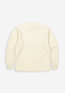 Flux Heavy Waffle Sweat | Beige Grey