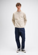 Flux Heavy Waffle Sweat | Beige Grey