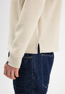 Flux Heavy Waffle Sweat | Beige Grey