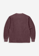 Flux Heavy Waffle Sweat | Pascha Purple