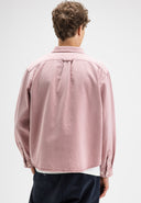 Blaine Garment Dye Overshirt | Flamingo Pink