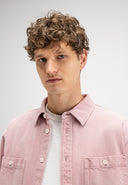 Blaine Garment Dye Overshirt | Flamingo Pink
