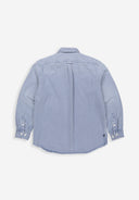 Blaine Garment Dye Overshirt | Shark Blue