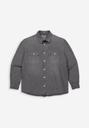 Blaine Garment Dye Overshirt | Agatha Grey
