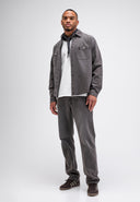 Blaine Garment Dye Overshirt | Agatha Grey
