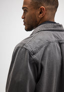 Blaine Garment Dye Overshirt | Agatha Grey
