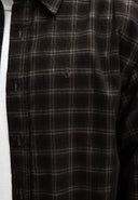 Judd Cord Small Check Shirt | Topaz Brown