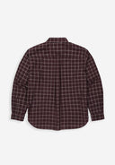 Judd Cord Small Check Shirt | Pascha Purple