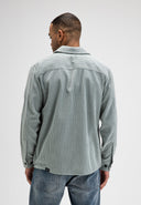 Colby Cord Overshirt | Celeste Green