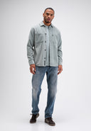 Colby Cord Overshirt | Celeste Green