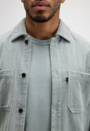 Colby Cord Overshirt | Celeste Green