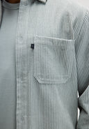 Colby Cord Overshirt | Celeste Green