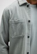 Colby Cord Overshirt | Celeste Green