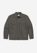 Dan Wool Overshirt | Fjord Green