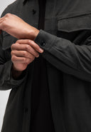Dan Wool Overshirt | Fjord Green