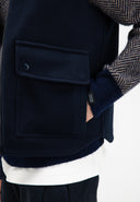 Dash Wool Vest | Alaska Blue