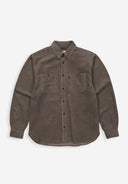 Griff Cord Overshirt | Birch Green
