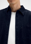 Griff Cord Overshirt | Alaska Blue