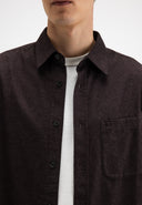 Aidan Flannel Shirt | Topaz Brown